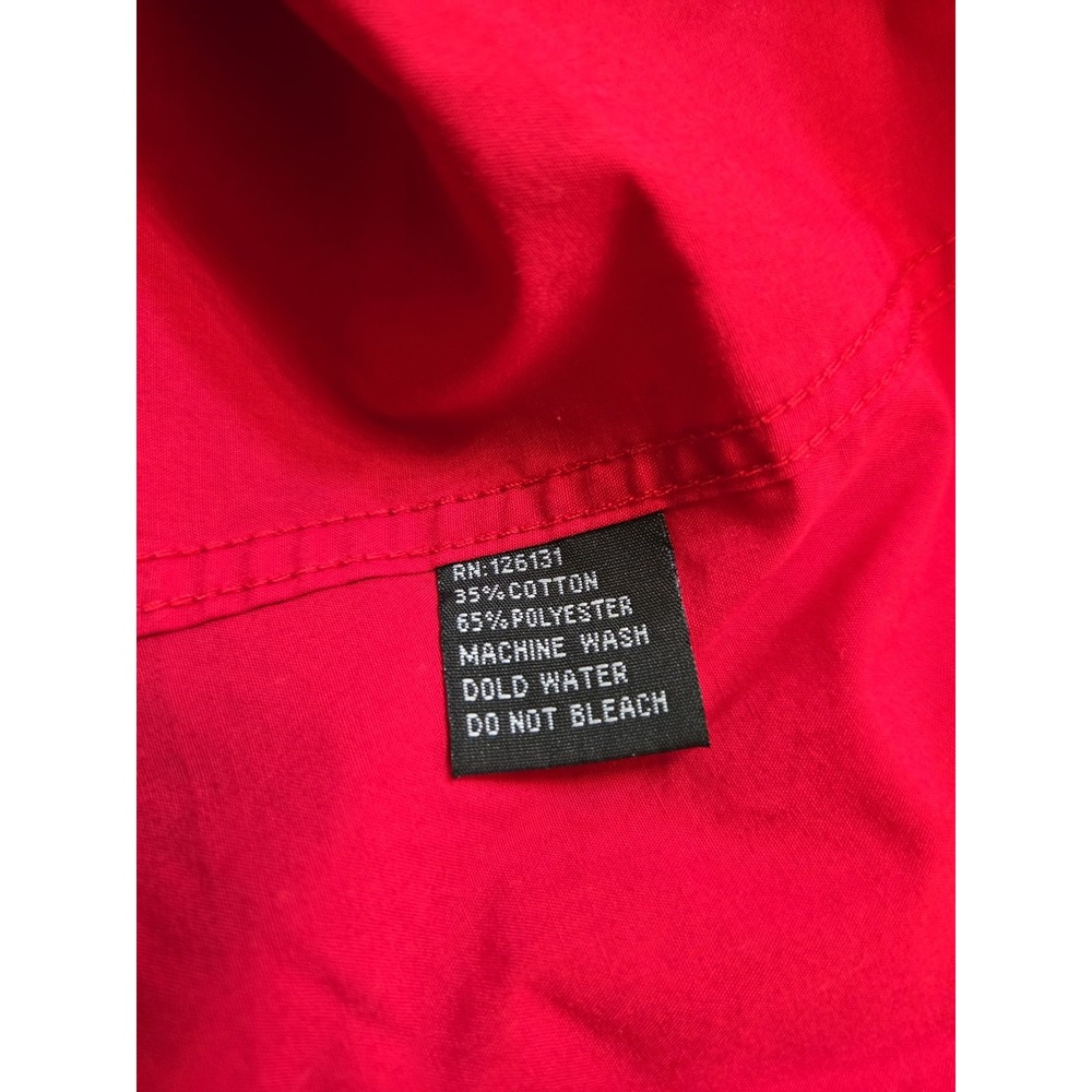 Ace Of Diamond Western Shirt Men's M Embroidered Pearl Snap Shirt Red EUC - Picture 15 of 16